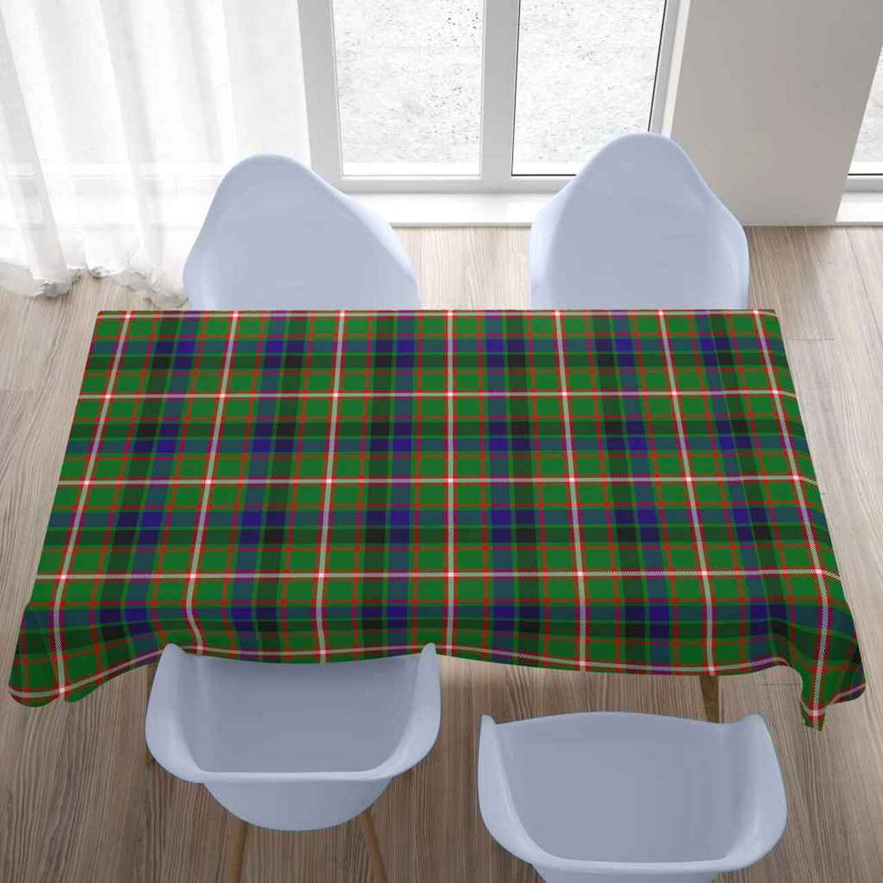 Reid Green Tartan Tablecloth