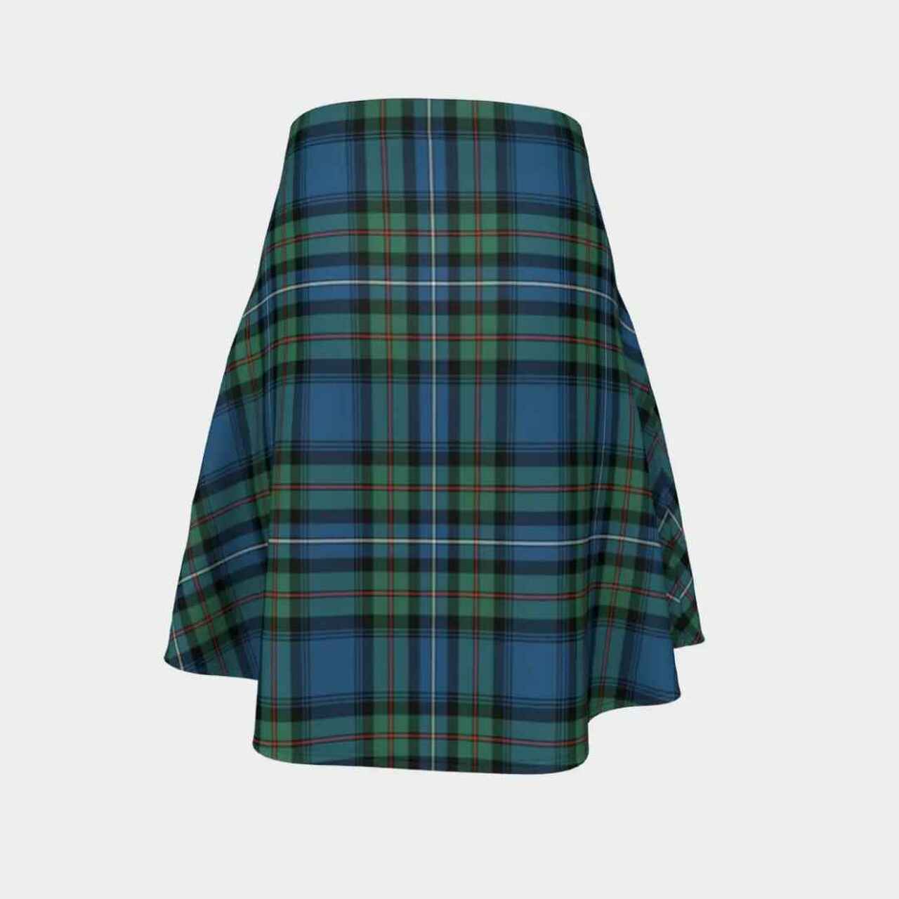 Robertson Hunting Ancient Tartan Flared Skirt