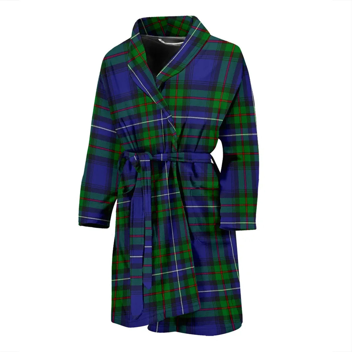 Robertson Hunting Modern Tartan Bathrobe