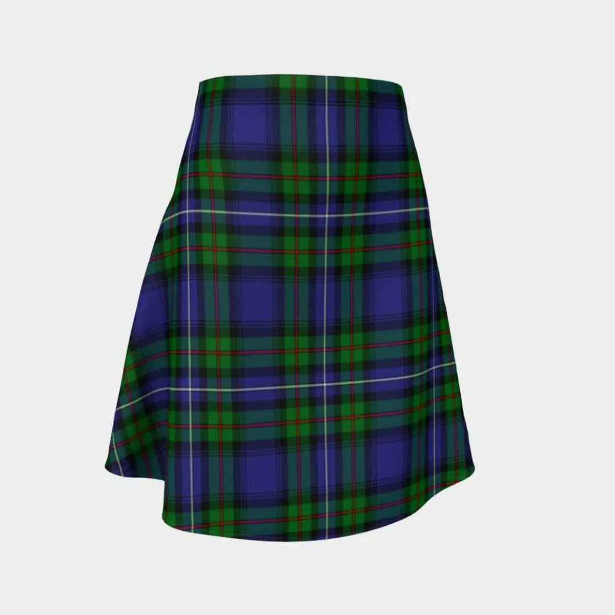 Robertson Hunting Modern Tartan Flared Skirt