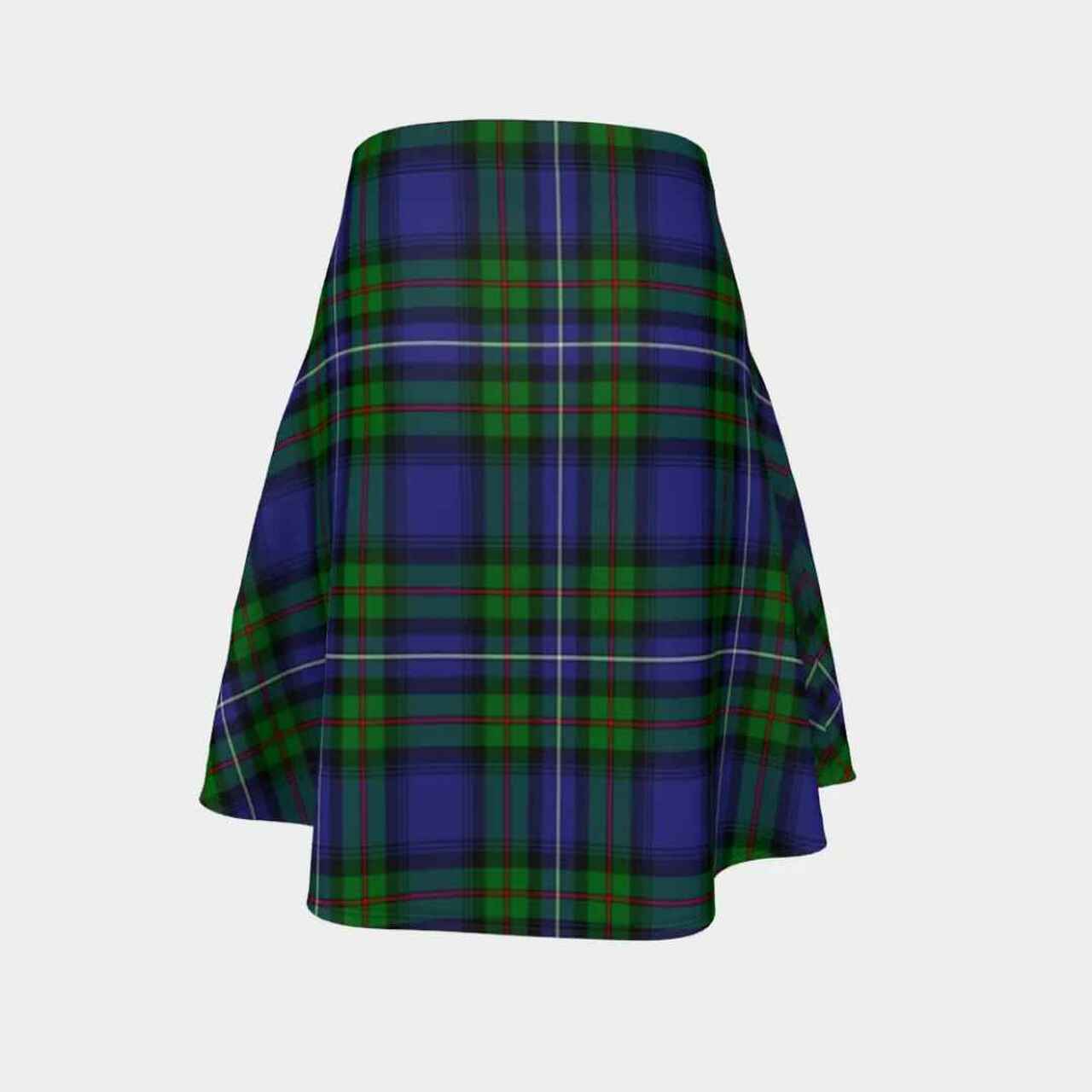 Robertson Hunting Modern Tartan Flared Skirt