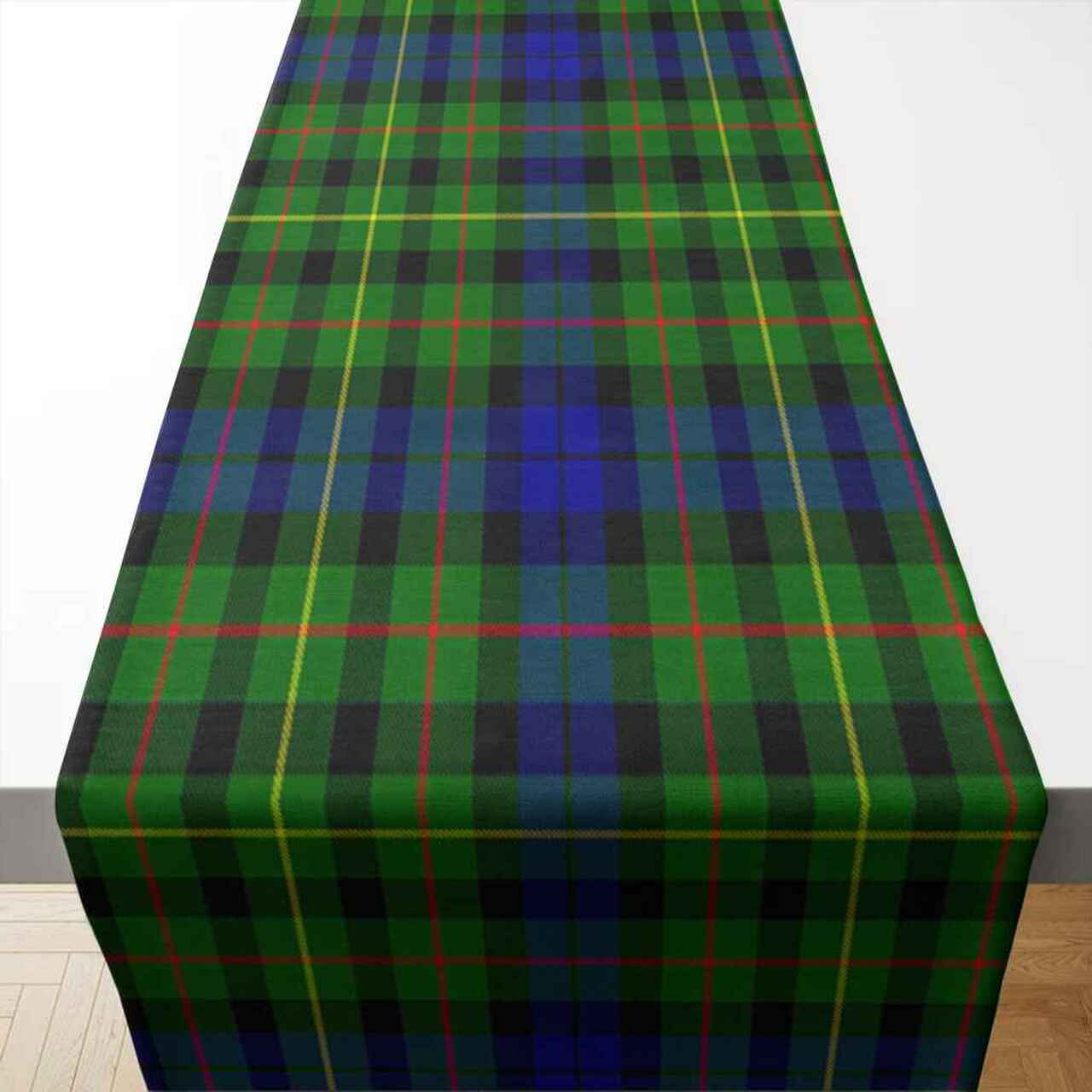 Rollo Modern Tartan Table Runner - Cotton table runner