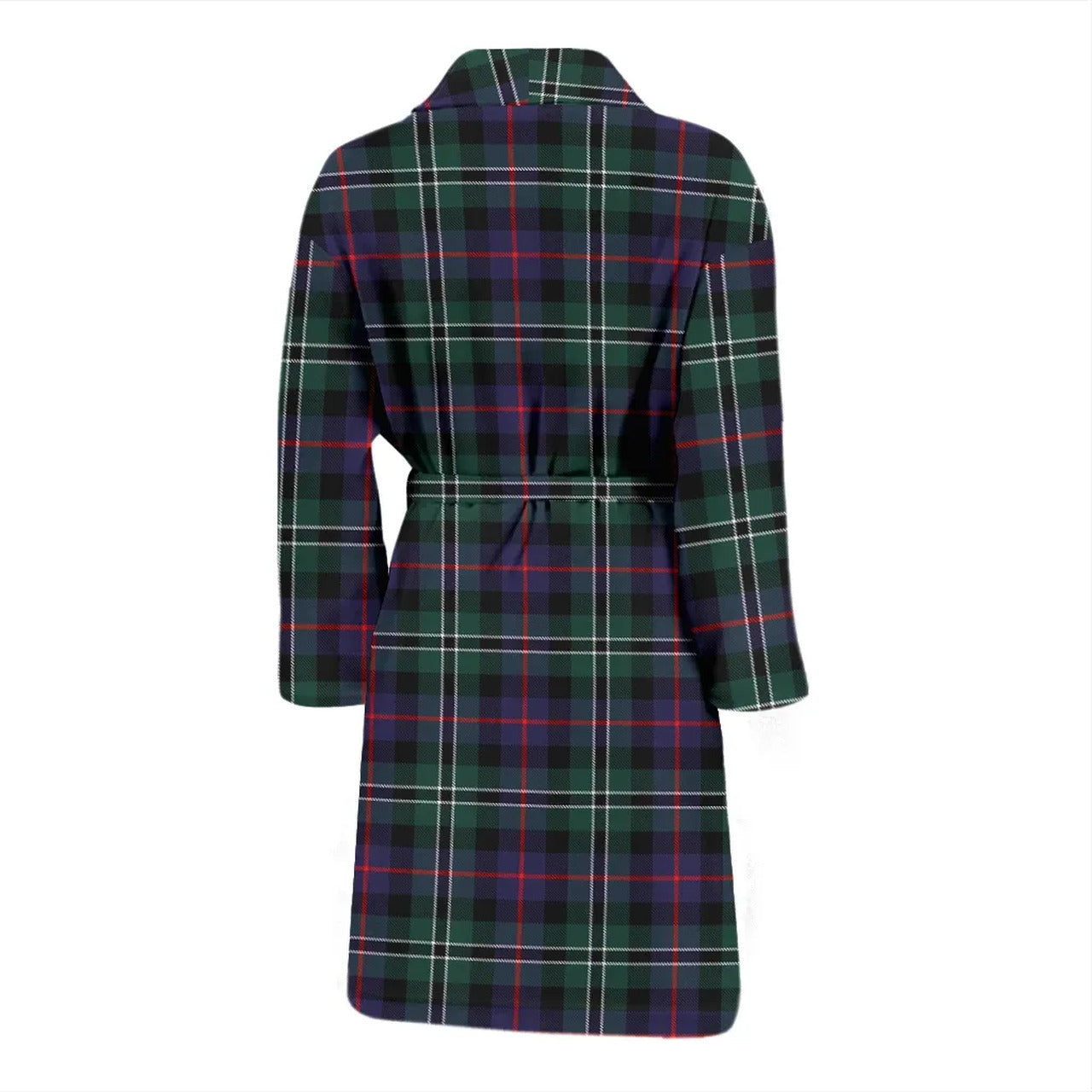 Rose Hunting Modern Tartan Bathrobe