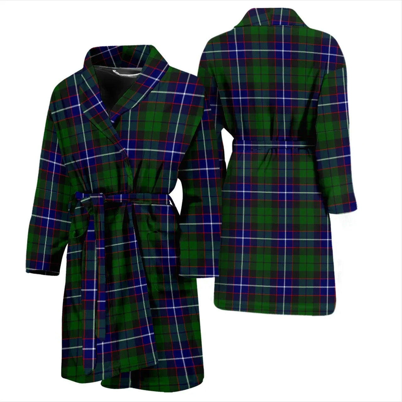 Russell Modern Tartan Bathrobe