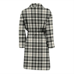 Scott Black & White Ancient Tartan Bathrobe