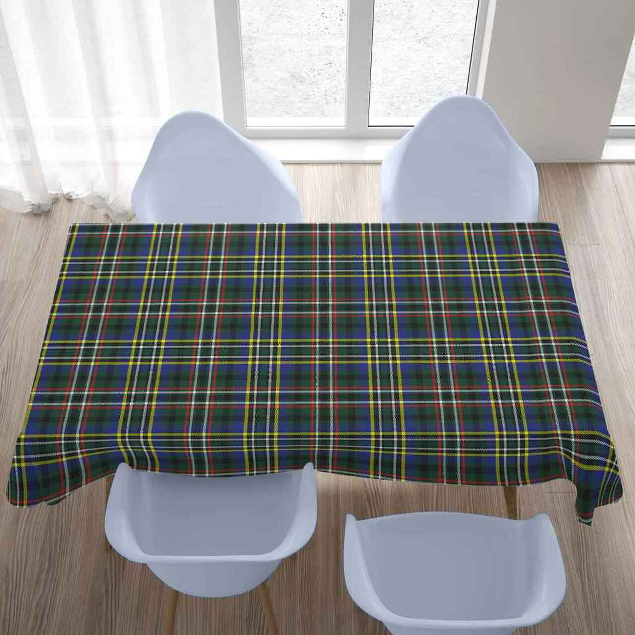 Scott Green Modern Tartan Tablecloth