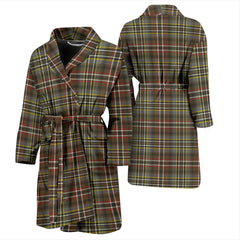 Scott Green Weathered Tartan Bathrobe