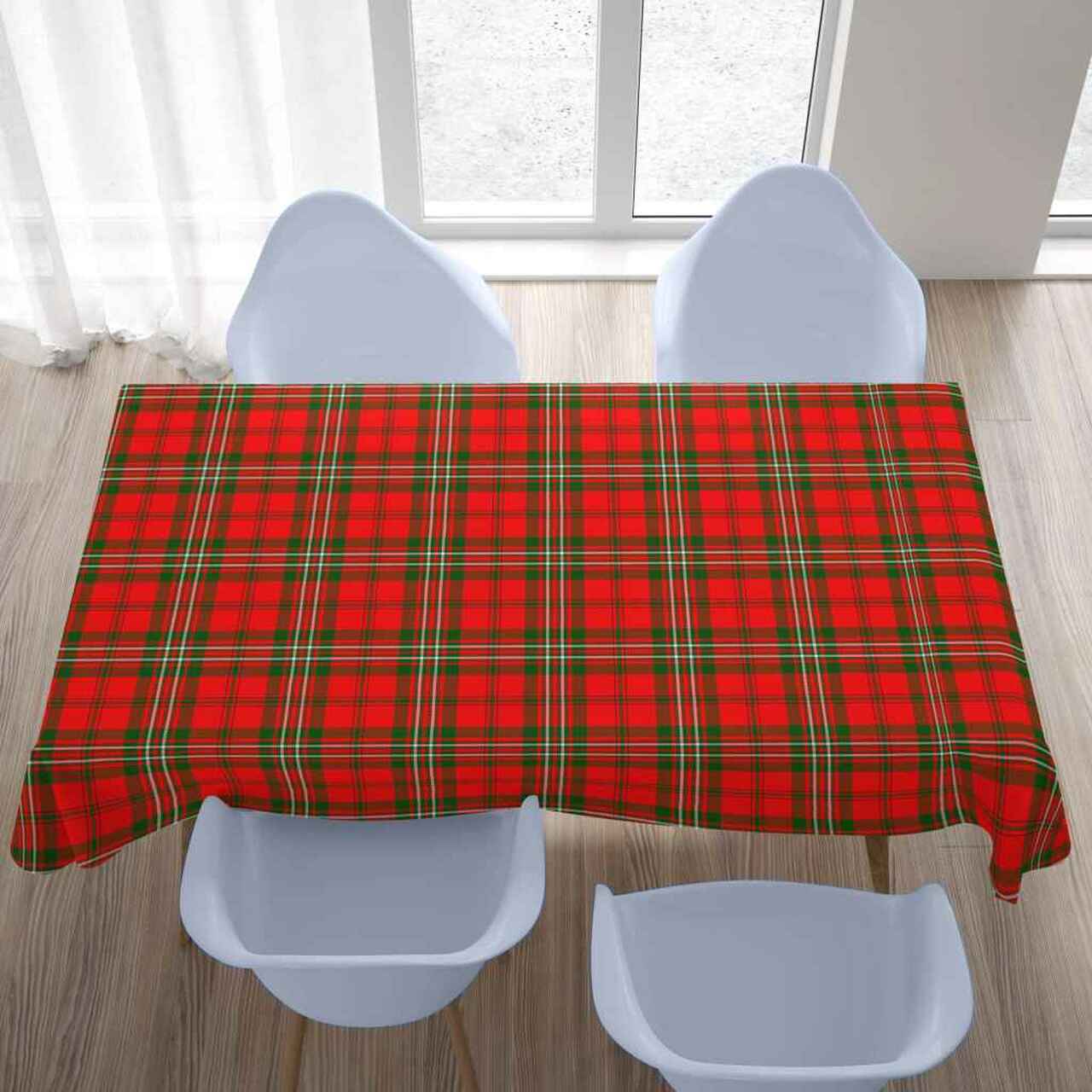 Scott Modern Tartan Tablecloth