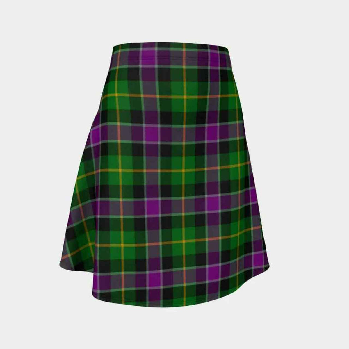 Selkirk Tartan Flared Skirt