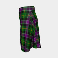 Selkirk Tartan Flared Skirt