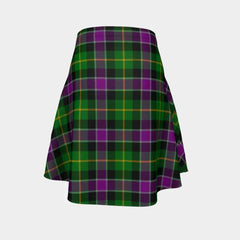 Selkirk Tartan Flared Skirt