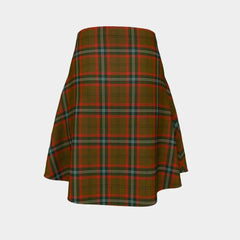 Seton Hunting Modern Tartan Flared Skirt