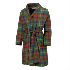 Shaw Green Modern Tartan Bathrobe