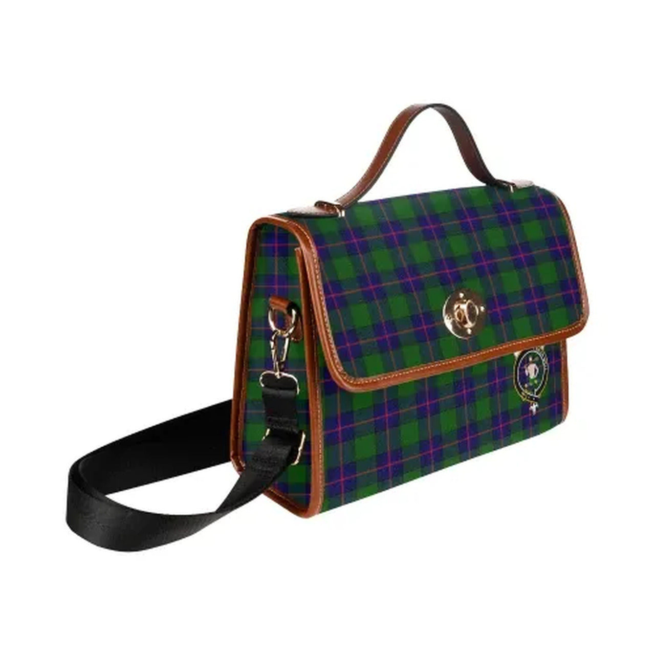 Shaw (or Schaw) of Sauchie Tartan Canvas Bag