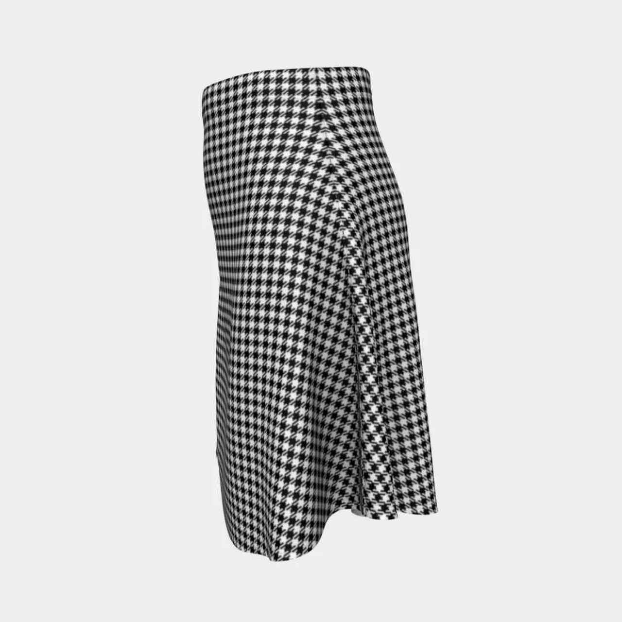 Shepherd Tartan Flared Skirt