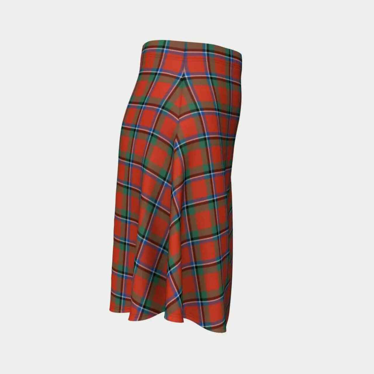 Sinclair Ancient Tartan Flared Skirt