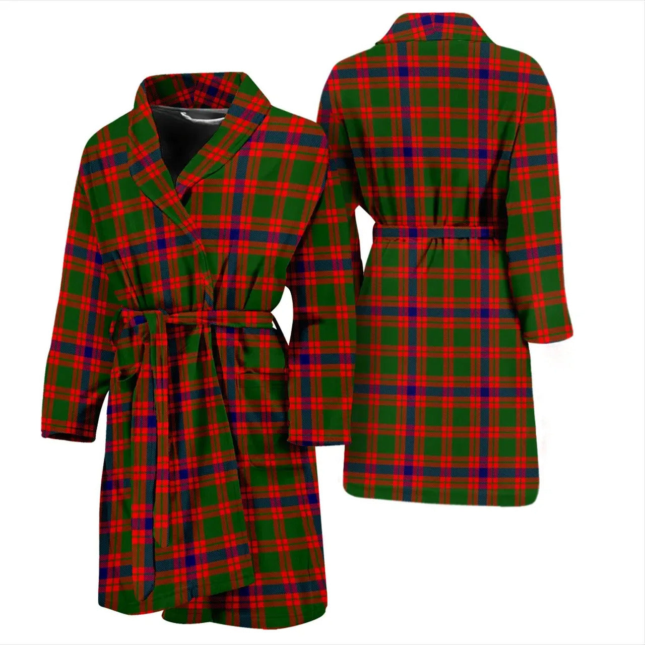 Skene Modern Tartan Bathrobe