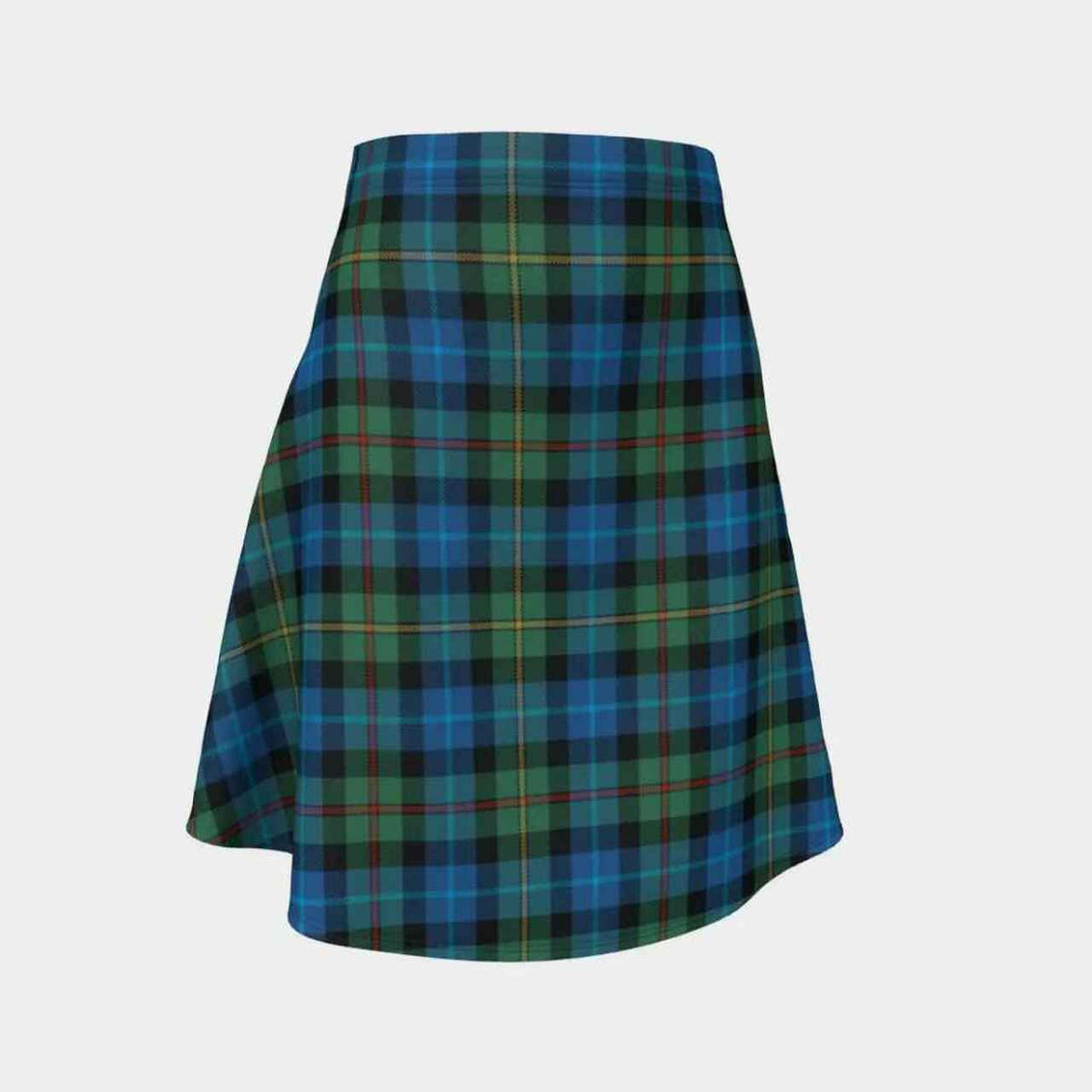 Smith Ancient Tartan Flared Skirt