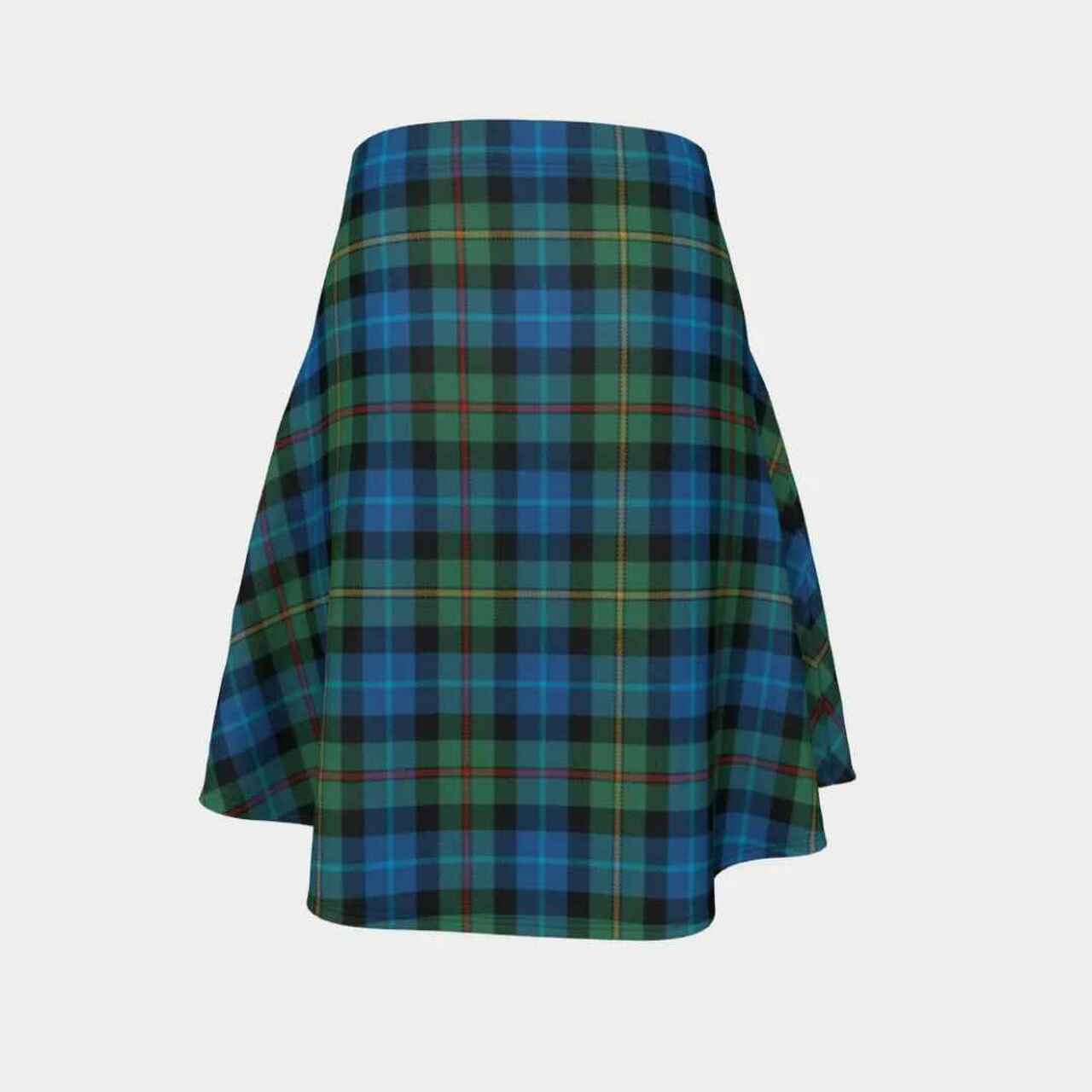 Smith Ancient Tartan Flared Skirt