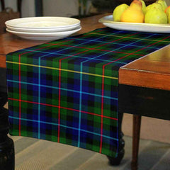 Smith Modern Tartan Table Runner - Cotton table runner