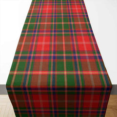 Somerville Modern Tartan Table Runner - Cotton table runner