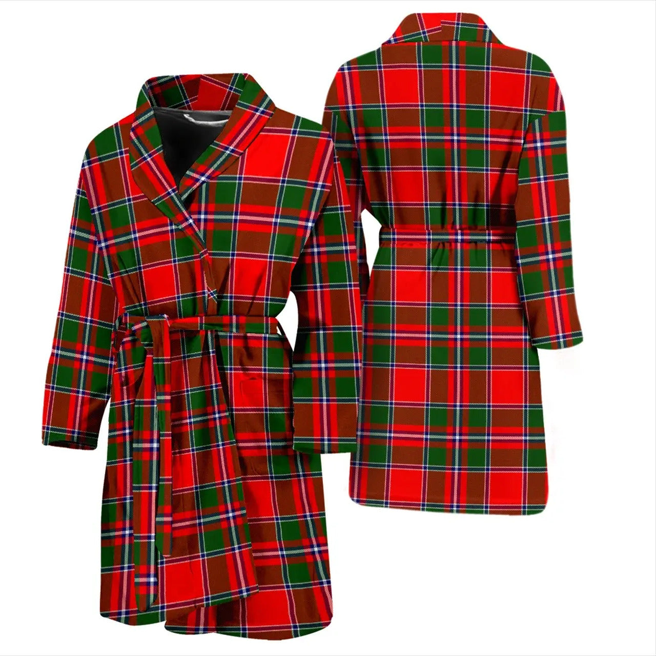 Spens Modern Tartan Bathrobe