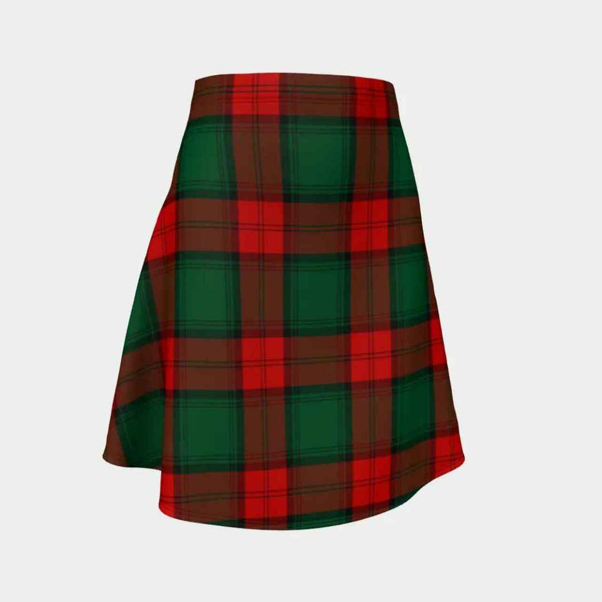 Stewart Atholl Modern Tartan Flared Skirt