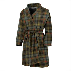 Stewart Hunting Weathered Tartan Bathrobe