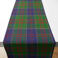 Stewart of Appin Hunting Modern Tartan Table Runner - Cotton table runner