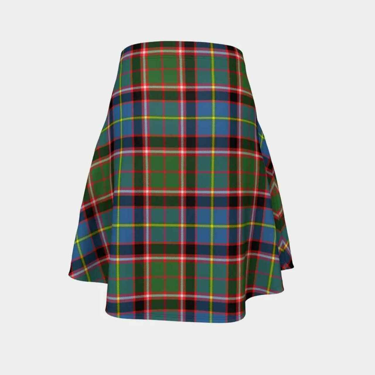 Stirling & Bannockburn District Tartan Flared Skirt