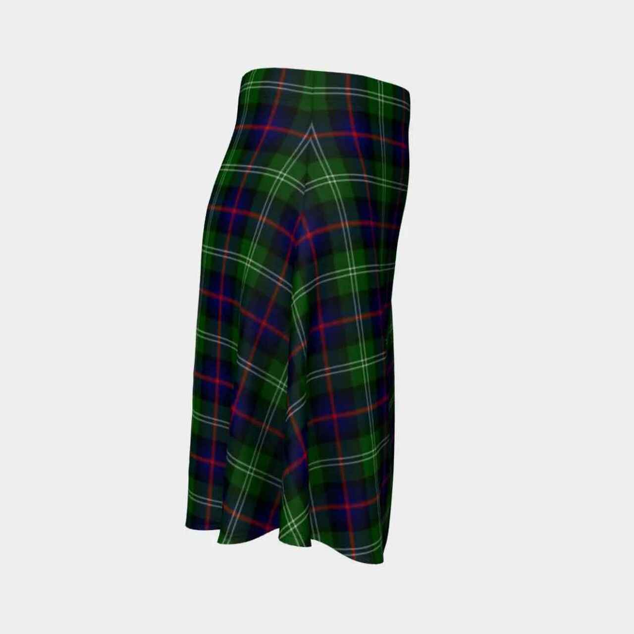 Sutherland Modern Tartan Flared Skirt