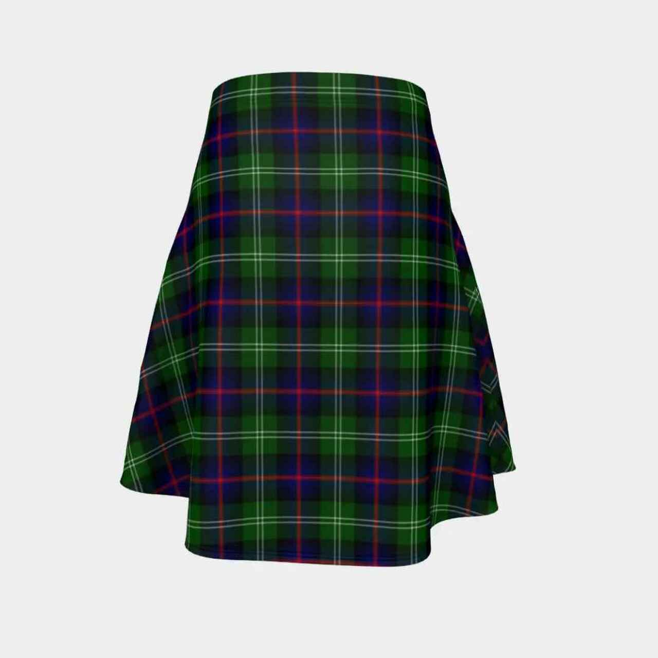 Sutherland Modern Tartan Flared Skirt