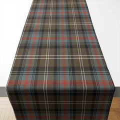 Sutherland Weathered Tartan Table Runner - Cotton table runner