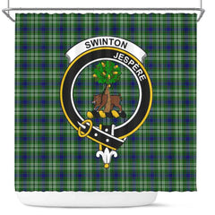 Swinton Tartan Crest Shower Curtain