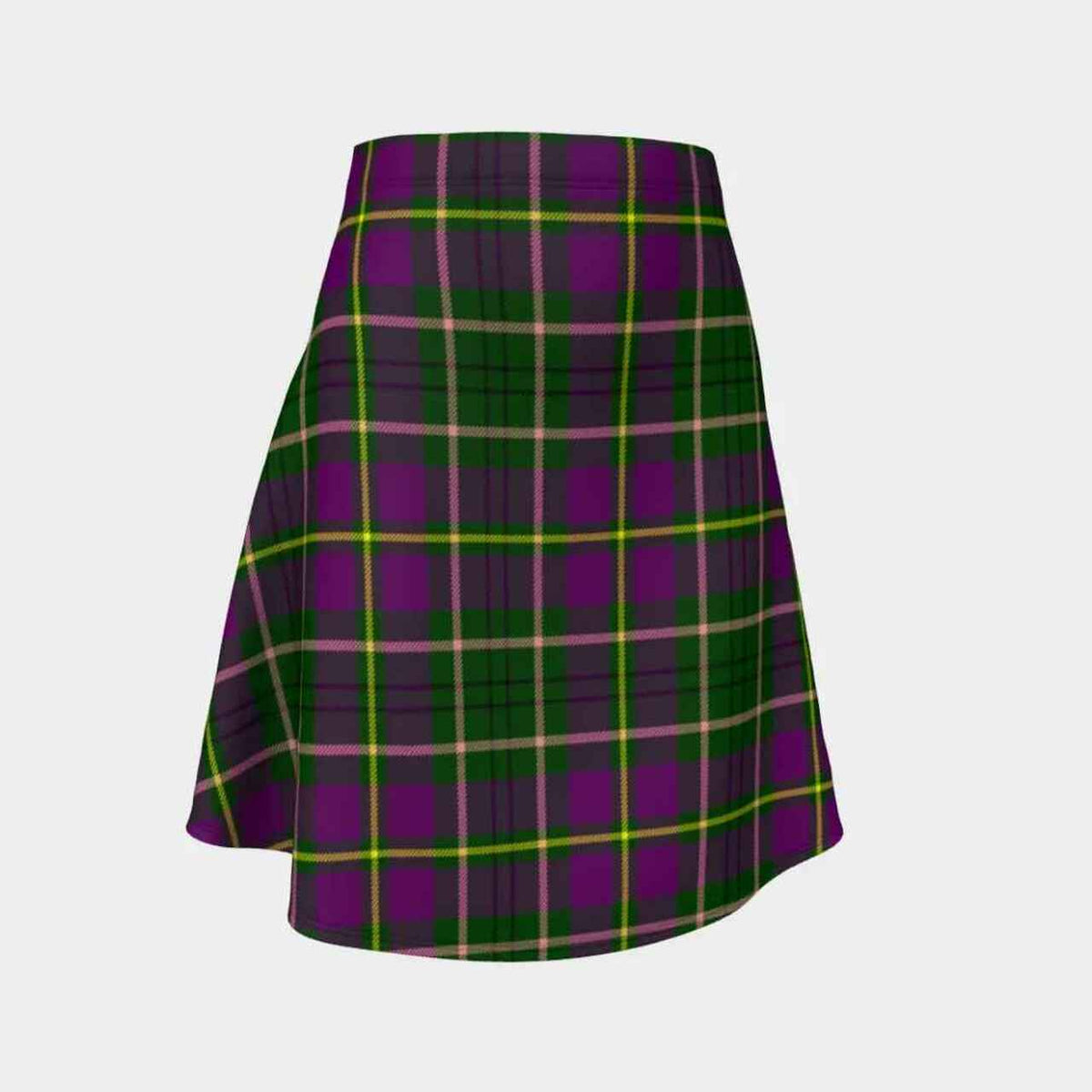 Taylor Tartan Flared Skirt