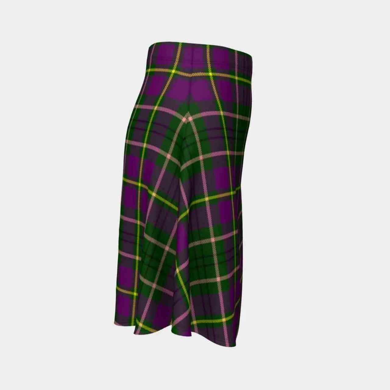 Taylor Tartan Flared Skirt