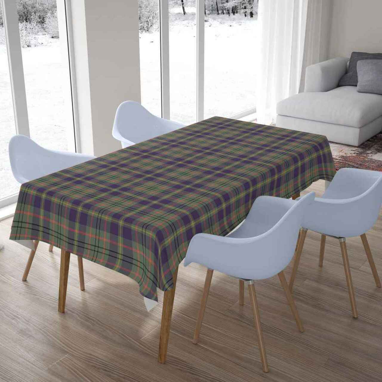 Taylor Weathered Tartan Tablecloth