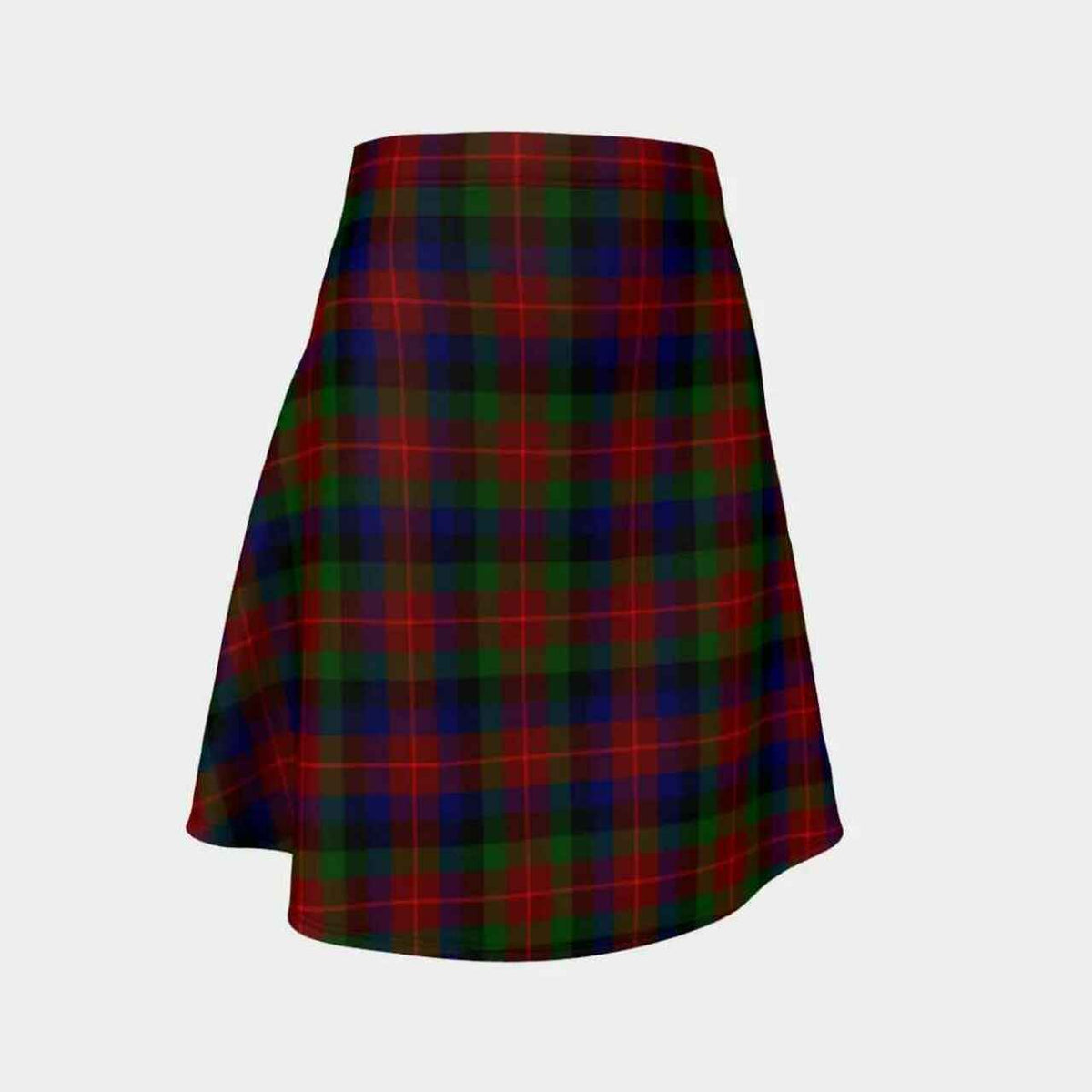 Tennant Tartan Flared Skirt