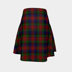 Tennant Tartan Flared Skirt