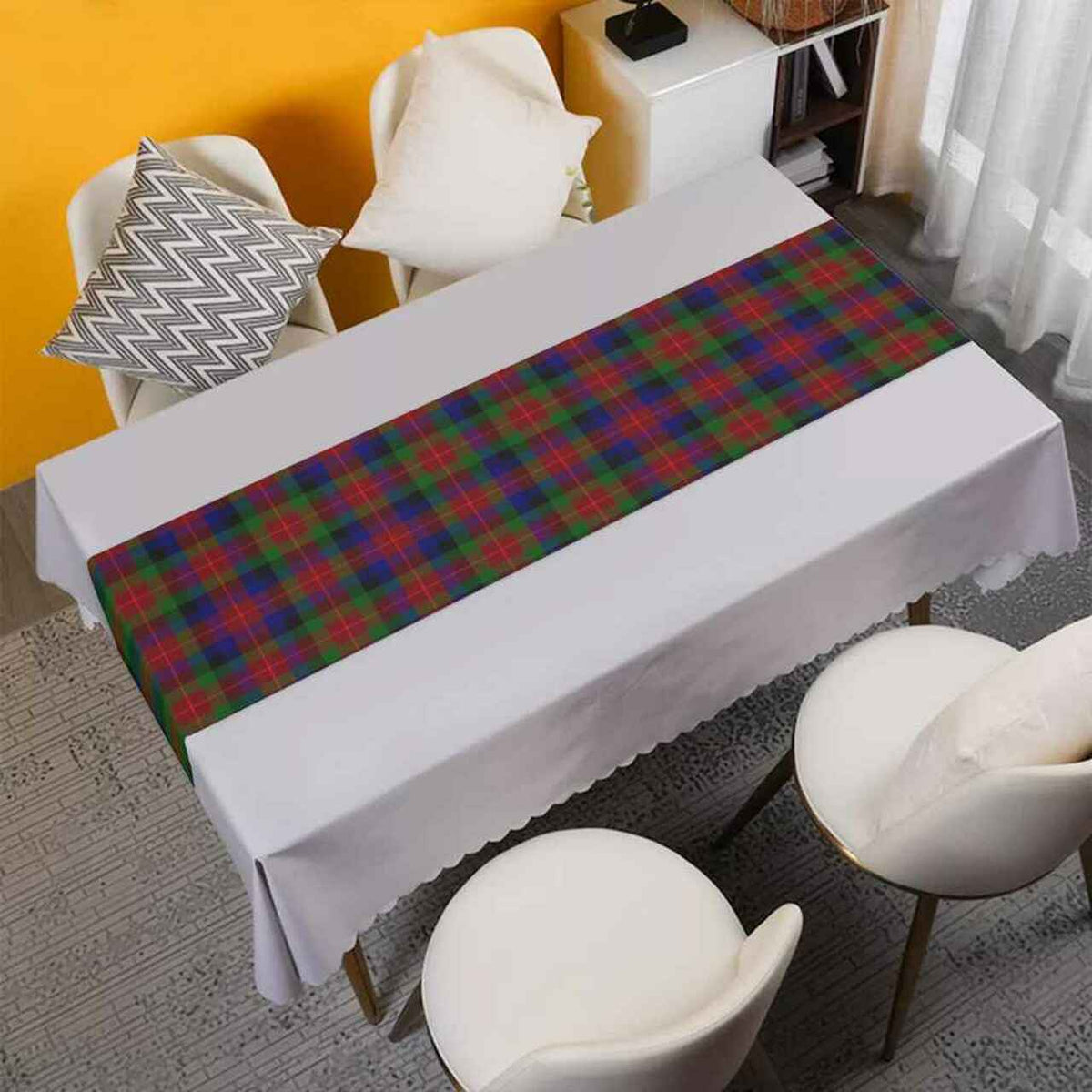 Tennant Tartan Table Runner - Cotton table runner