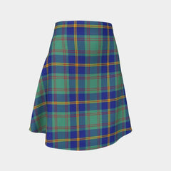 US Marine Tartan Flared Skirt