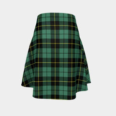 Wallace Hunting Ancient Tartan Flared Skirt