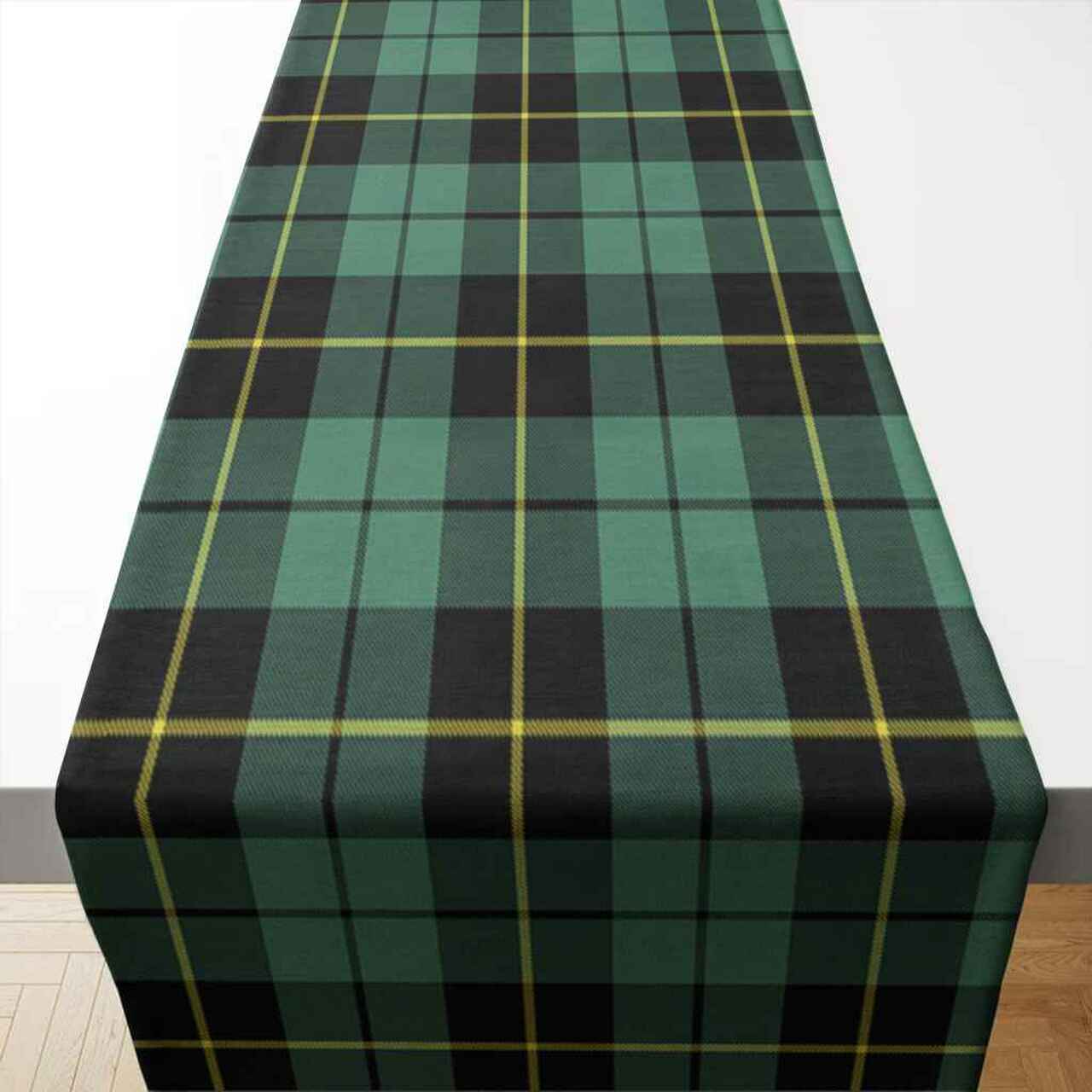 Wallace Hunting Ancient Tartan Table Runner - Cotton table runner