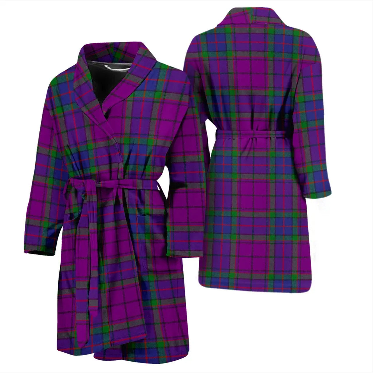 Wardlaw Modern Tartan Bathrobe