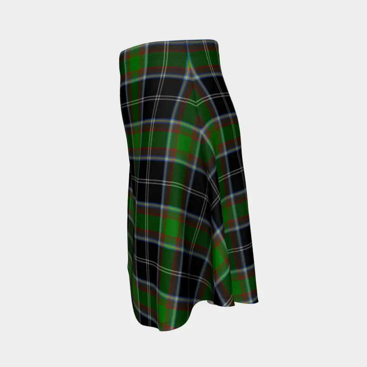 Webster Tartan Flared Skirt