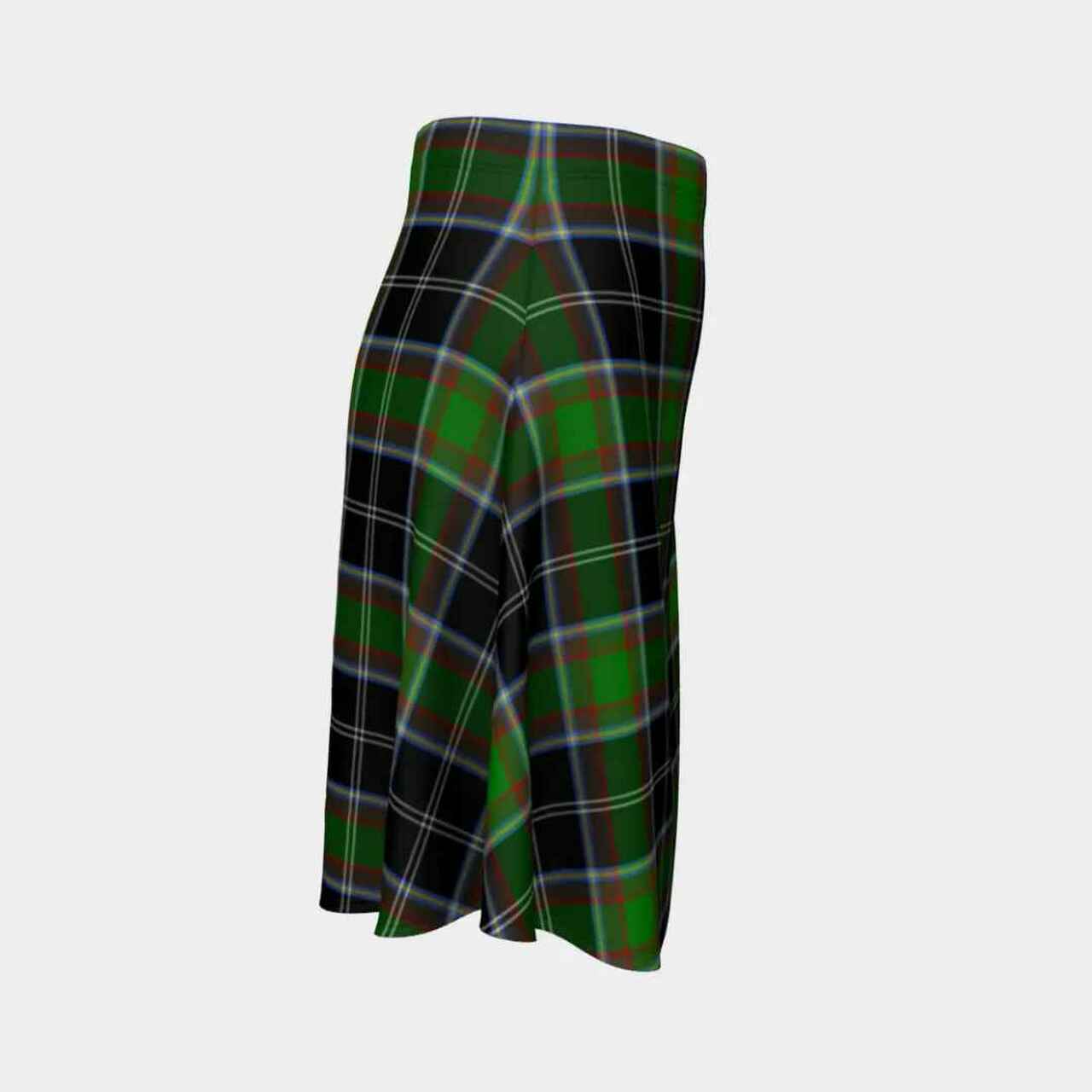 Webster Tartan Flared Skirt