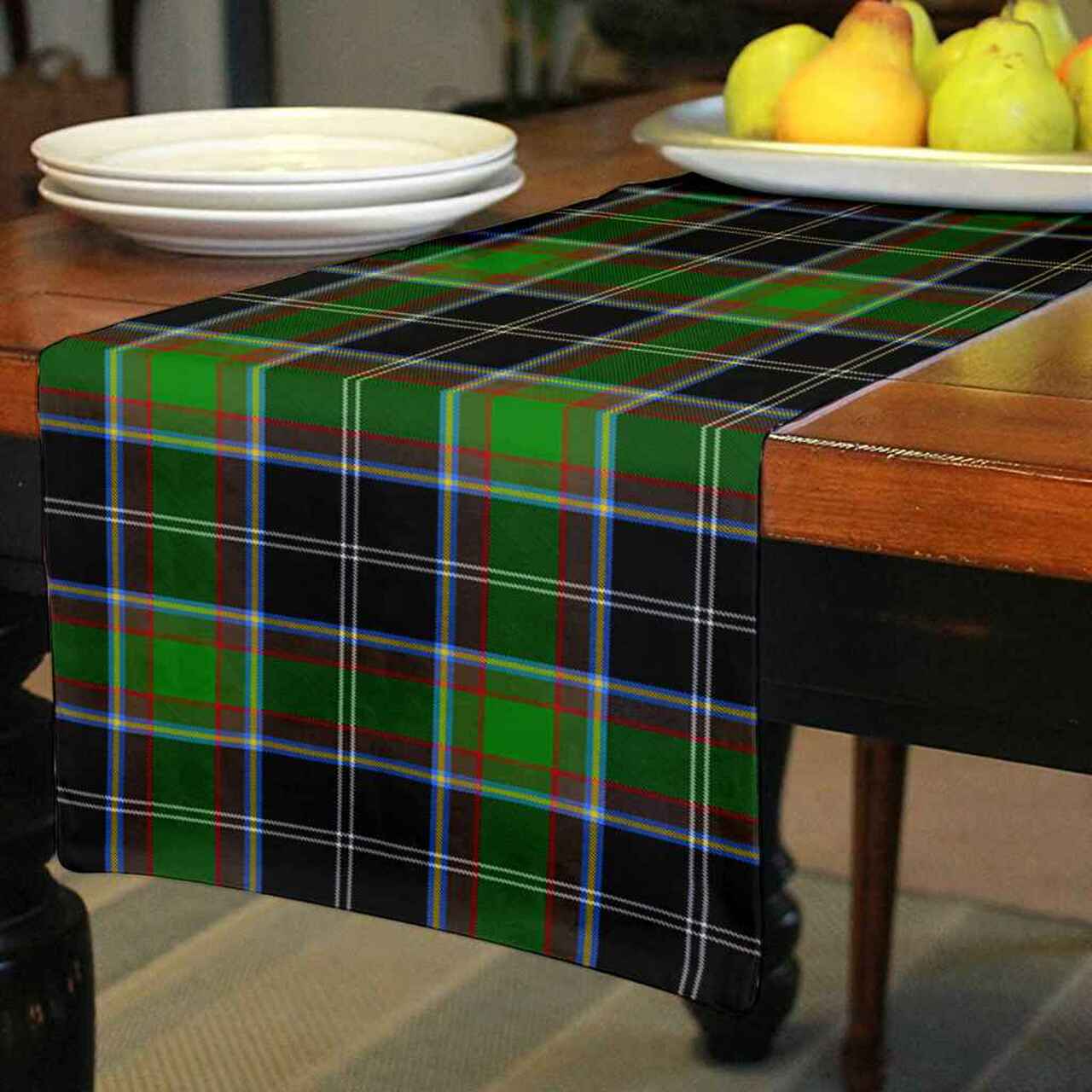 Webster Tartan Table Runner - Cotton table runner