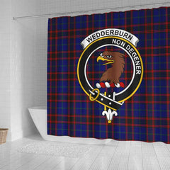 Wedderburn Tartan Crest Shower Curtain