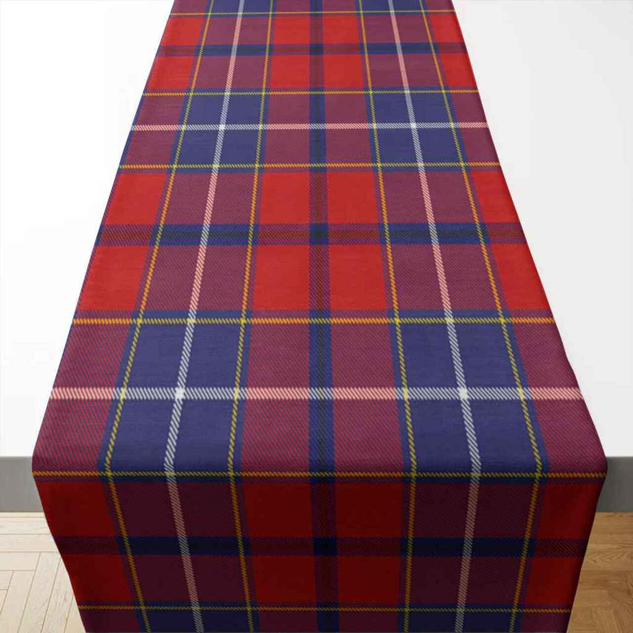 Wishart Dress Tartan Table Runner - Cotton table runner