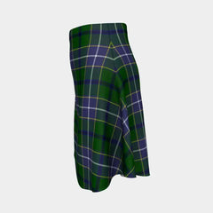 Wishart Hunting Modern Tartan Flared Skirt